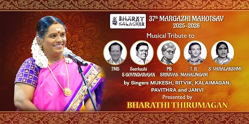 BHARATHI THIRUMAGAN's TRIBUTE TO GREAT SINGERS