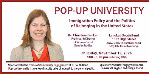 Pop-Up University: Immigration Policy & the Politics of Belonging in the USA