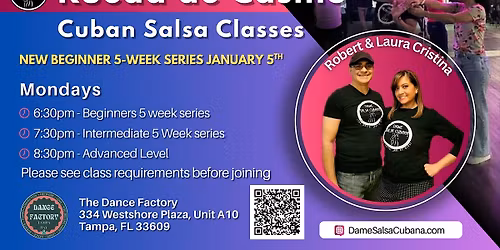 Rueda de Casino: Cuban Salsa Classes