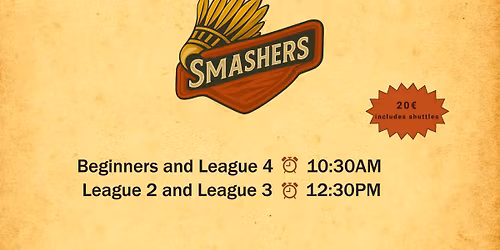 Smashers Badminton Mini Tournament