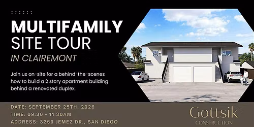 Jemez Project Site Tour \u2014 See San Diego Infill in Progress
