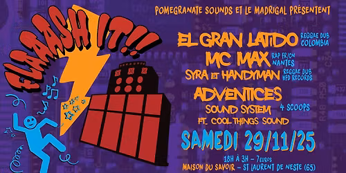 FLAAASH IT! - HIP HOP \/ REGGAE \/ DUB & Sound system !!