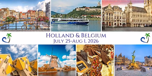LDS Singles Holland & Belgium Active & Discovery Cruise July 26-Aug 1,2026\ud83c\udf37\ud83d\udeb2\ud83c\udf6b