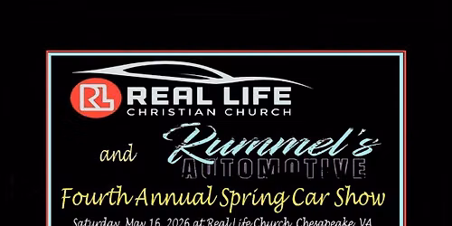 Real Life and Rummel's Spring 2026 Car Show