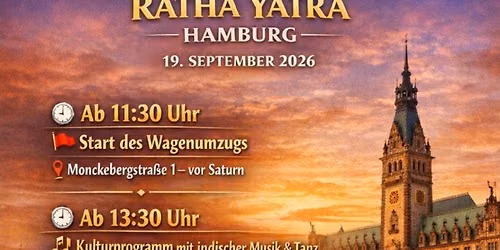 Ratha Yatra Festival in Hamburg 2026 - Teil 2