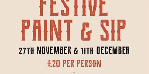 Sip & Paint - Festive Edition