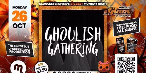 Glam Cheltenham \ud83e\udddf\ud83e\udd87\ud83d\udc08\u200d\u2b1b GLAM HALLOWEEN 2026! \ud83e\udddb\ud83c\udffd\u200d\u2642\ufe0f\ud83c\udf83\ud83d\udc7b - The Ghoulish Gathering!! 
