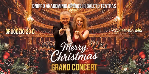 MERRY CHRISTMAS GRAND CONCERT \/ Dniepro valstybinis teatras