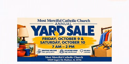 Mercy Parish Yard Sale
