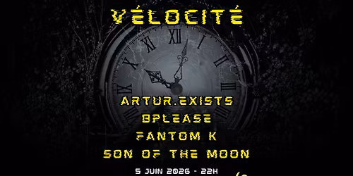 V\u00c9LOCIT\u00c9 @ RED ROOM \/\/ 05\/06\/2026