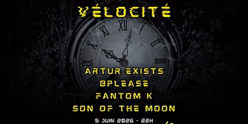 V\u00c9LOCIT\u00c9 @ RED ROOM \/\/ 05\/06\/2026
