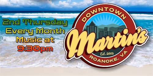 The Ambassador Presents\u2026Reggae Night at Martin\u2019s 
