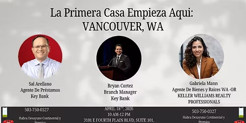 Tu Primera Casa Empieza Aqu\u00ed: Vancouver, WA