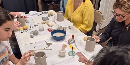 Muddy Hands Pottery Workshop: Mugs w\/ Feet