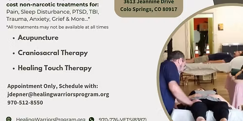 CO Springs No Cost Veterans Clinic