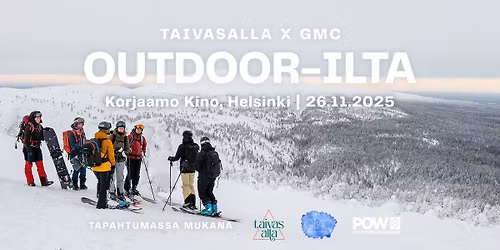 Taivasalla x GMC Outdoor-ilta