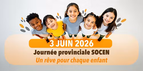 Journ\u00e9e annuelle provinciale SOCEN - S'occuper des enfants 2026