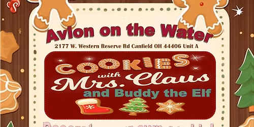 Cookies with Mrs Claus and Buddy the Elf