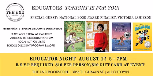 Educator Night at The End Bookstore