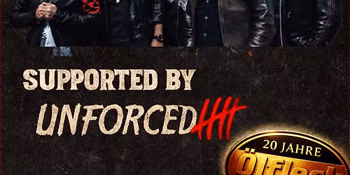 CHINA & UNFORCED 20 JAHRE \u00d6LFLECK TOUR 2026