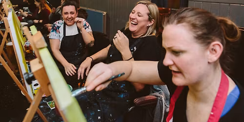 Sip and Paint in Brighton at The Railway Inn