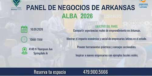 Panel de negocios de Arkansas