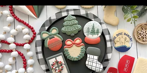 Farmhouse Christmas Cookie Decorating Class
