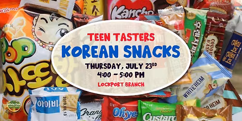 Teen Tasters: Korean Snacks