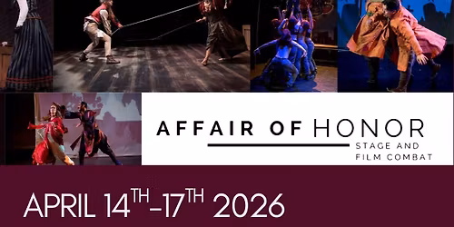 Stage Combat Workshop with Affair of Honor!