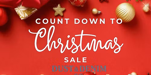 Countdown to Christmas Sale