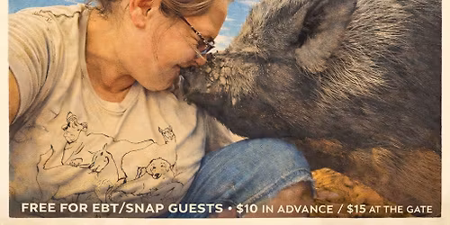 July Open Sanctuary and Rescued Animal Snuggle