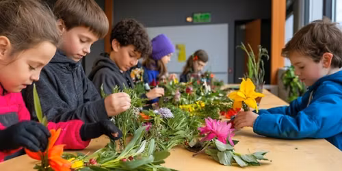 Bloemschikken voor kinderen 