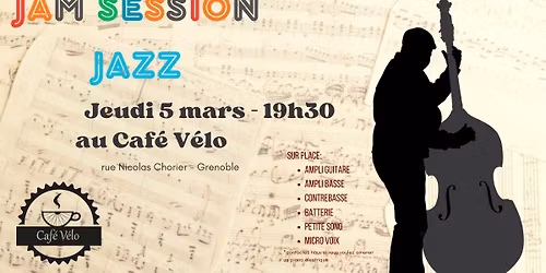 Jam Session Jazz au Caf\u00e9 V\u00e9lo