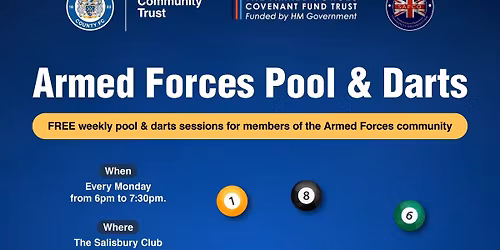 Armed Forces Community Pool & Darts