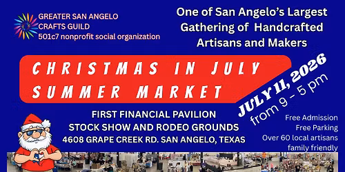 Christmas in July Summer Market