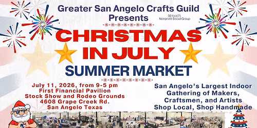 Christmas in July Summer Market