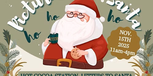 Pictures with Santa hosted by Pack 54 Cub Scouts