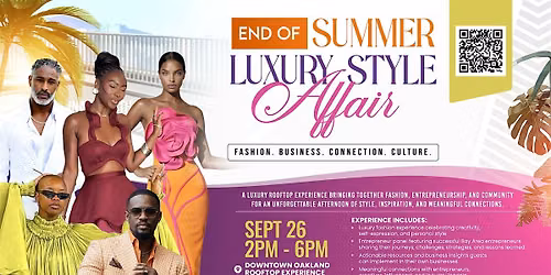 End Of Summer Luxury Style Affair