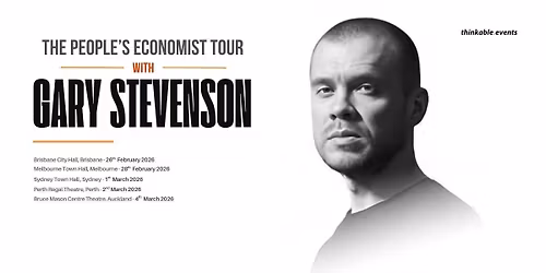 The People's Economist Tour with Gary Stevenson - Melbourne