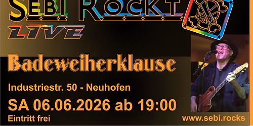 Sebi rockt die Badeweiherklause