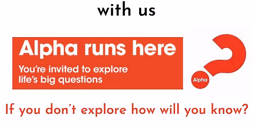 Alpha Course - Is there more to life than this!