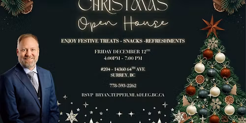Surrey Panorama Christmas open house.