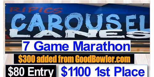 Chackos Scratch Classic 7 Gamer at Ripics Carousel Lanes!
