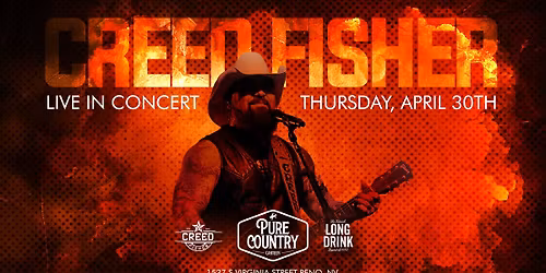 CREED FISHER Live at Pure Country Canteen!