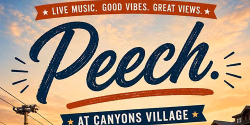 Peech. Live in Park City, UT