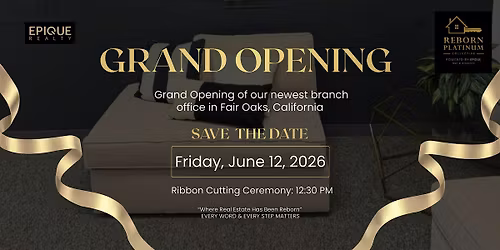 Grand Opening of Office Branch - Reborn Platinum Collective\/Epique Realty