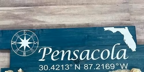 Pensacola Sign $45