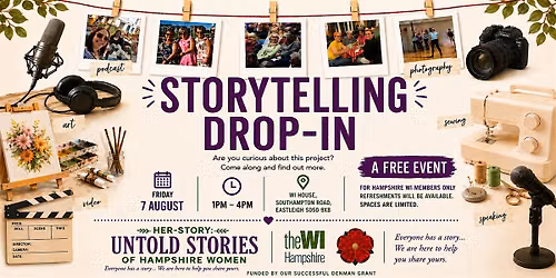 Her-Story August Drop-In Session