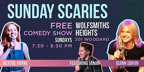 Sunday Scaries: Free Comedy Show