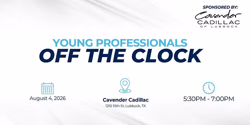 YP Off the Clock sponsored by Cavender Cadillac of Lubbock